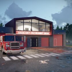 Stavba pro hasičský záchranný sbor